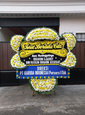 Papan Bunga Duka di Patam Lestari