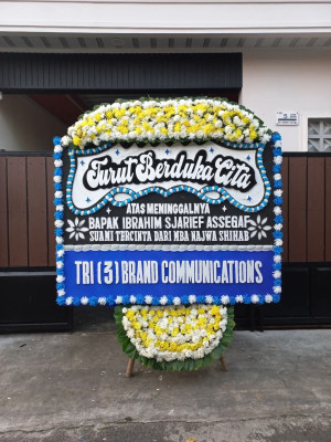 Papan Bunga Duka di Patam Lestari